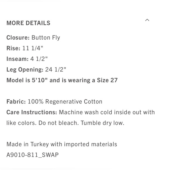 Agolde Parker Long Short in Swapmeet. Size 29; 4 1/2” inseam. - Picture 9 of 9